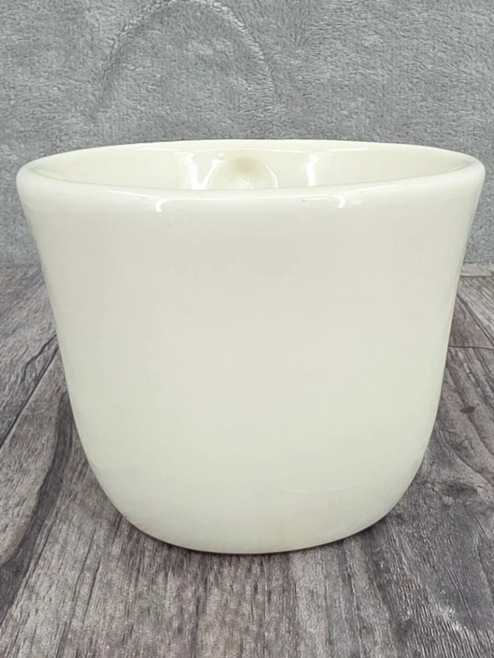 Williams Sonoma Coffee Mug Napa Cream 14oz Replacement Italian Leaves Embossed